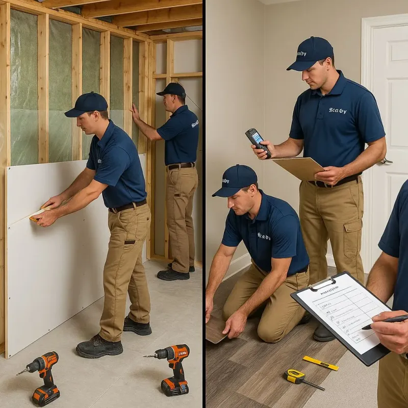 Repairs and Reconstruction process in Harmon County, OK